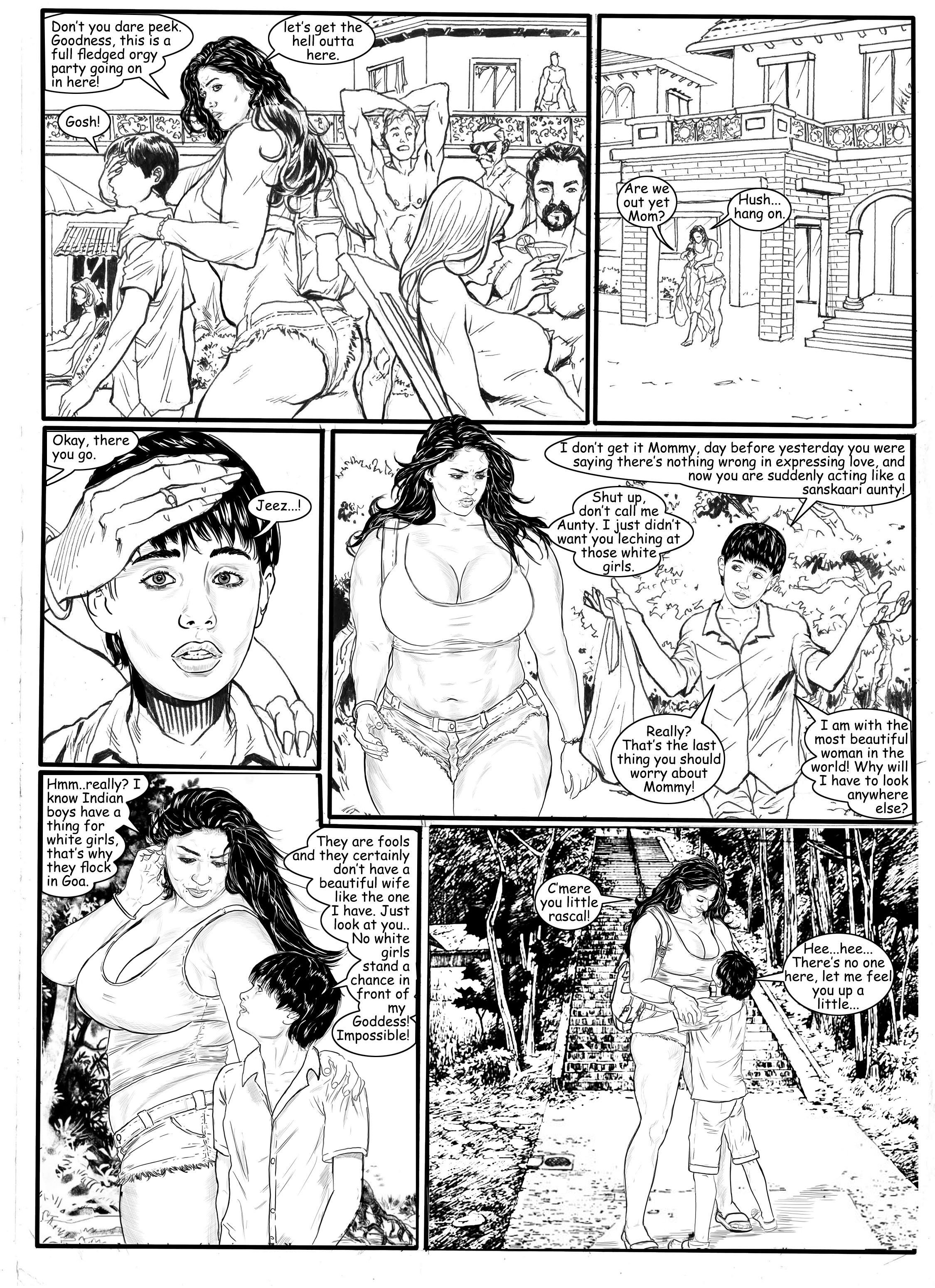 Honeymoon In Goa 3.1 - Amarsroshta page 16 hentai porn comic manga doujin